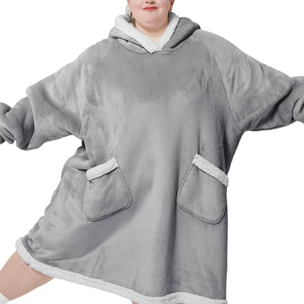 Bedsure Oversized Wearable Blanket Hoodie